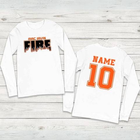 Mac Irvin Lady Fire Team Unisex Long Sleeve Shirt