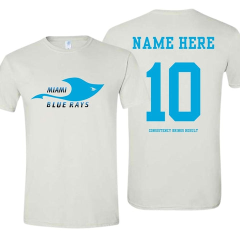 Miami Blue Rays Travel Basketball Men’s Unisex T-shirt
